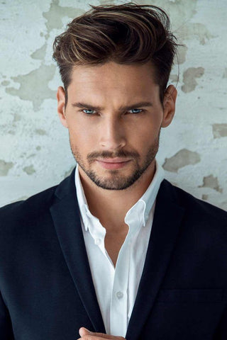 Best Haircuts For Round Faces Men 2024 l Trending Men's Haircut Styles For Round  Face. – Men Deserve